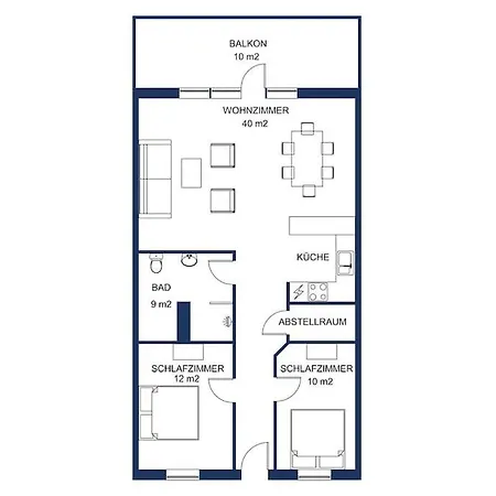 Lejlighed Elegant With Direct River View, Balcony And Parking In