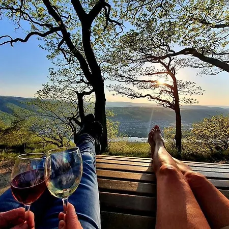 Lejlighed Elegant With Direct River View, Balcony And Parking In Bernkastel-Kues