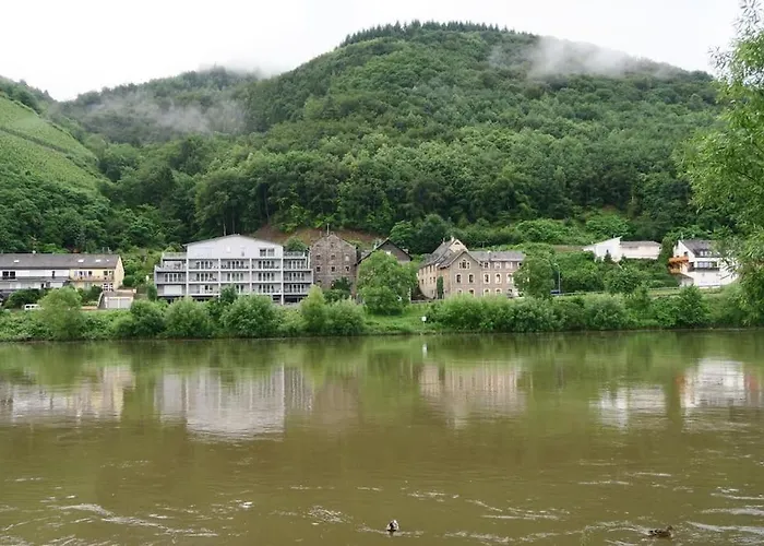 Lägenhet Elegant With Direct River View, Balcony And Parking In Bernkastel-Kues