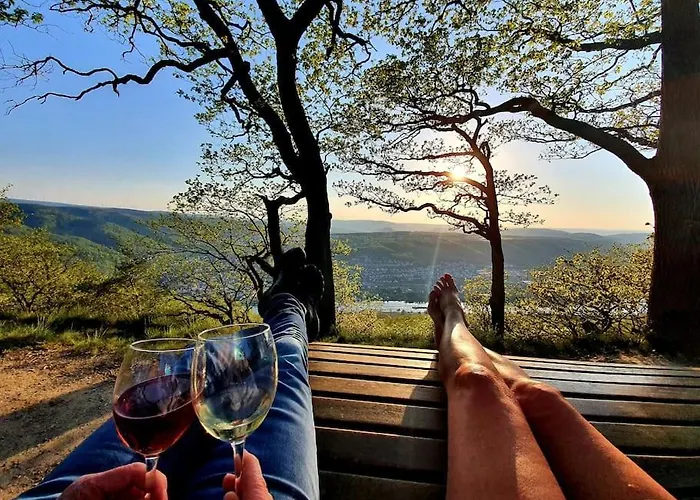 Apartamento Elegant With Direct River View, Balcony And Parking In Bernkastel-Kues